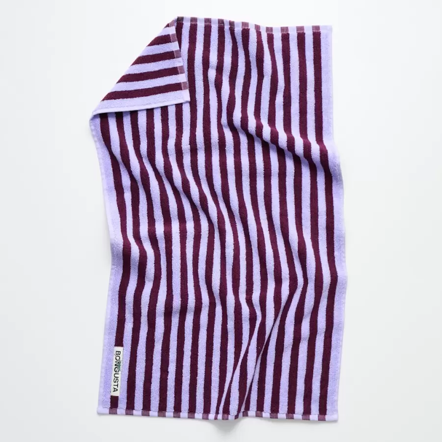 Bongusta - Håndklæder stribede, Naram, 50*80 - vælg farve