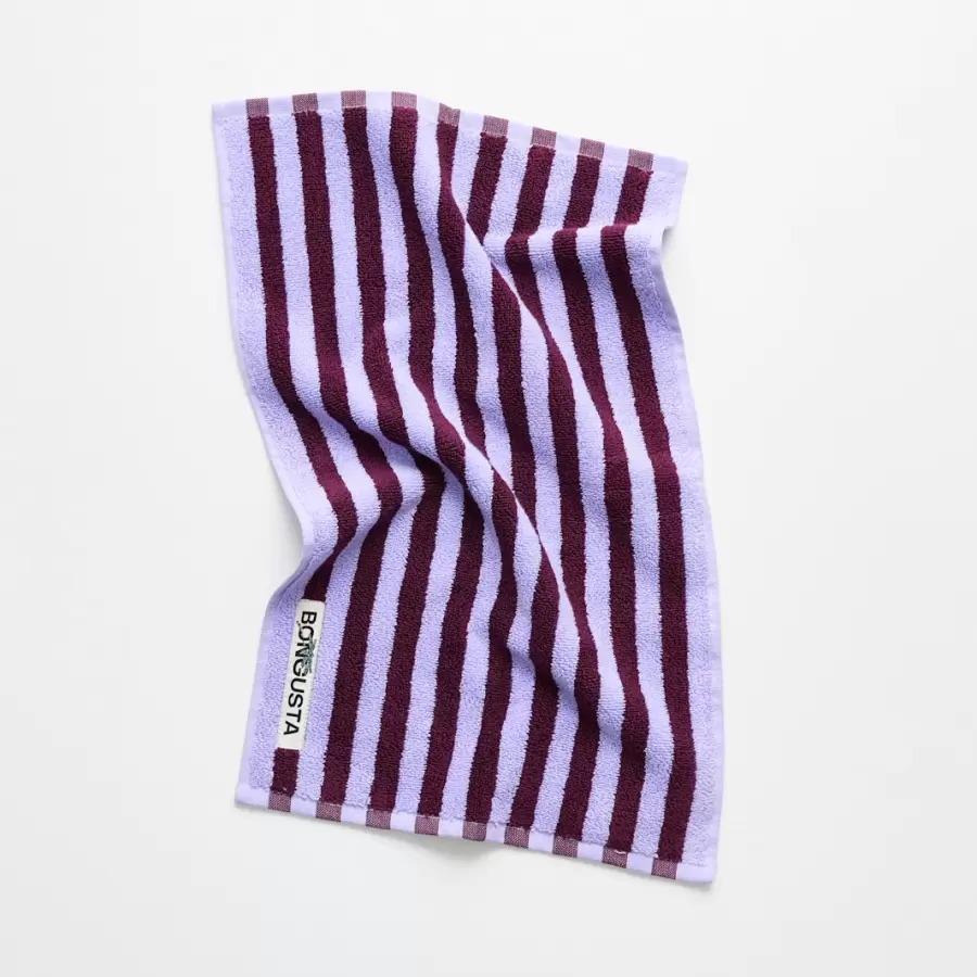 Bongusta - Gæstehåndklæder stribede Naram 30*50, fl. farver