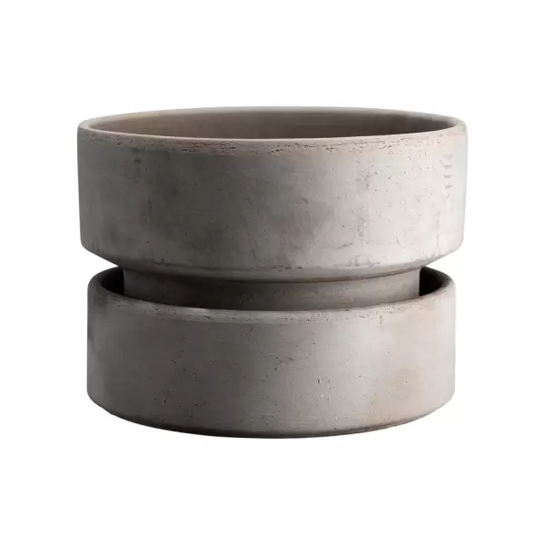 Bergs Potter - Kommer snart..Hoff potte 40 cm. rå grå