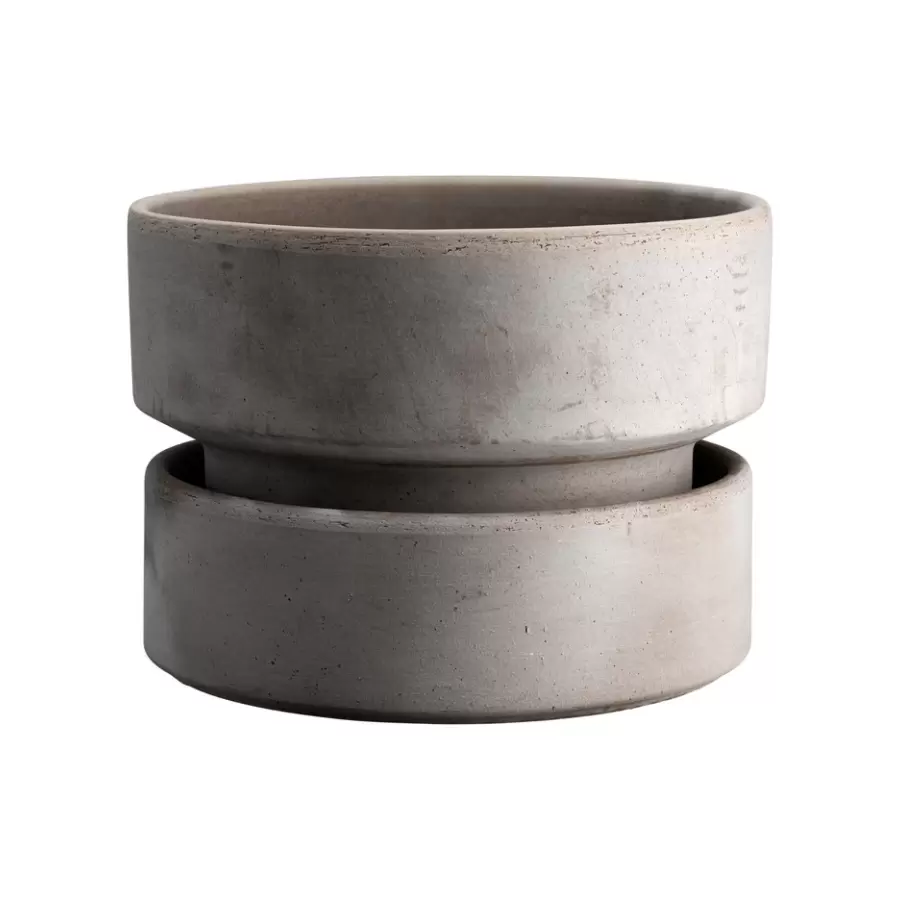 Bergs Potter - Kommer snart..Hoff potte 40 cm. rå grå