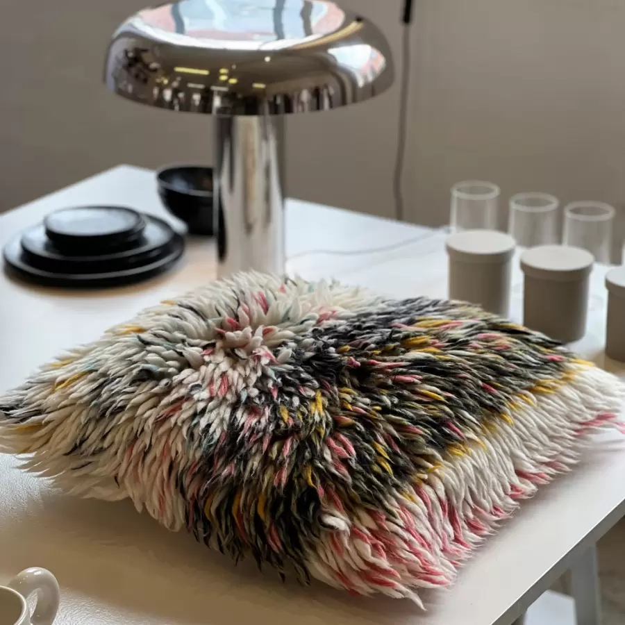 Creative Souls - Shaggy, pudebetræk Multi color (til 50*50 inderpude)