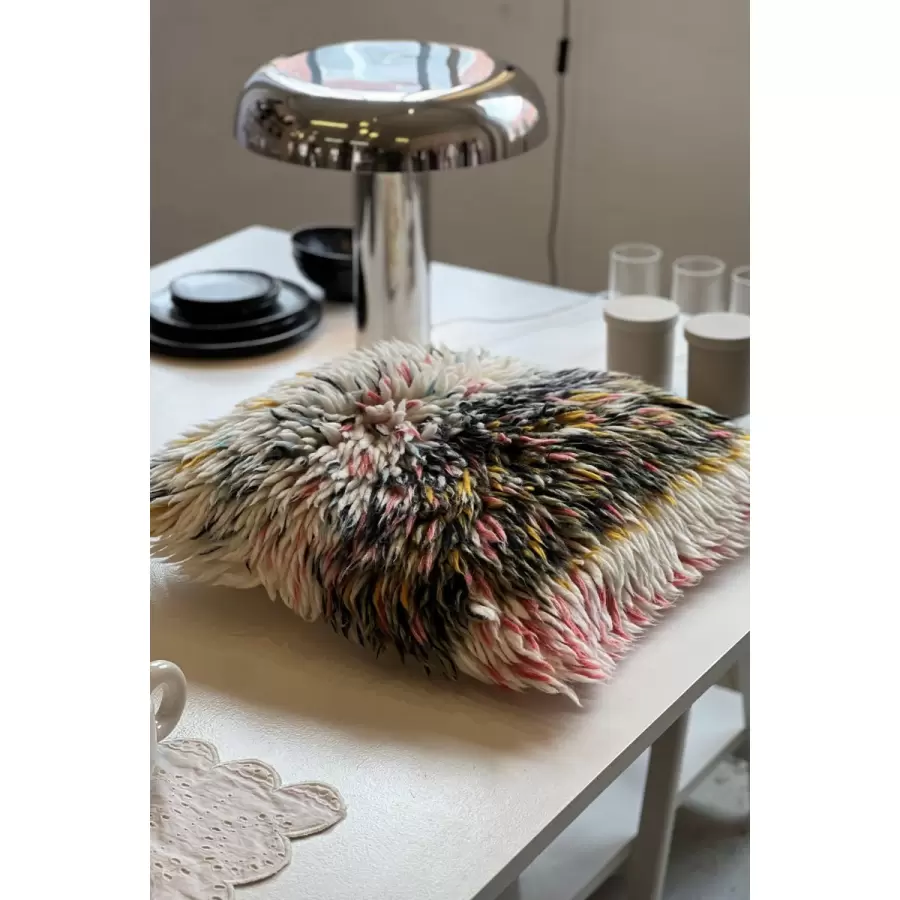 Creative Souls - Pudebetræk Shaggy, Multi Color (Vælg 60*60 inderpude)