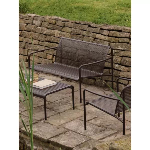 ferm LIVING - Dapple Lavt bord - 114 x 57  - Dark Chocolate Hent selv