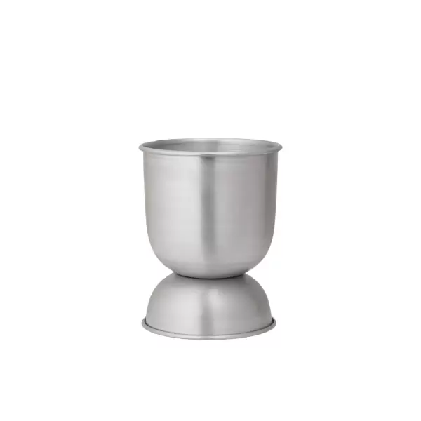 ferm LIVING - Hourglass Pot, Aluminium Ø:21*30 ferm LIVING - Hourglass Pot, Aluminium Ø:21*30
