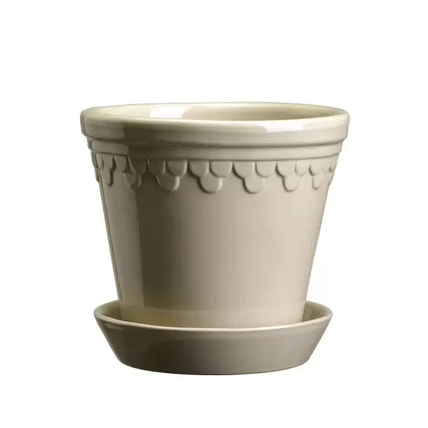 Bergs Potter - Ø:18 Københavnerpotten Glaseret, Sandstone Bergs Potter - Ø:18 Københavnerpotten Glaseret, Sandstone