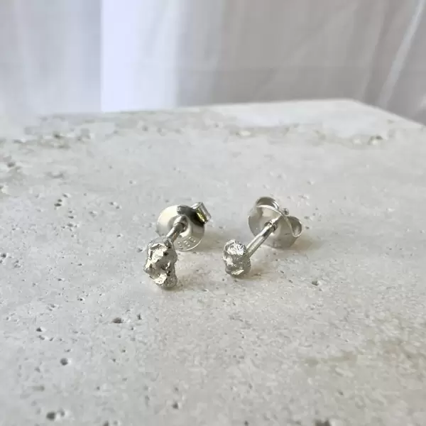 Sisse Dinesen - Lou øreringe, Sterling sølv - sælges som sæt