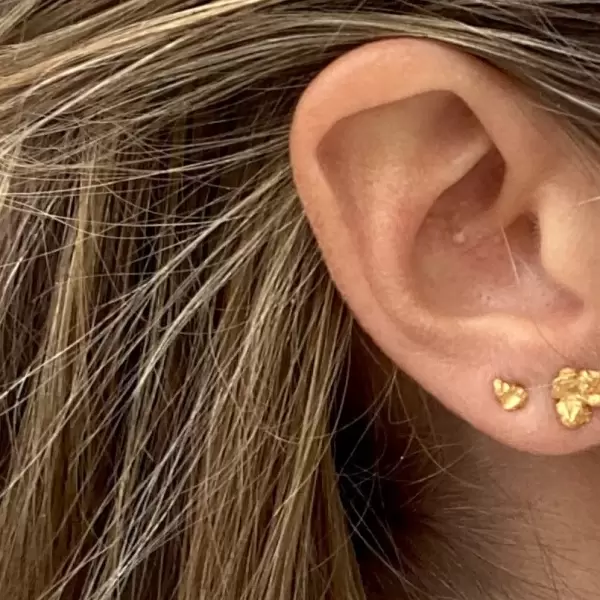 Sisse Dinesen - Lou øreringe, Sterling sølv - sælges som sæt