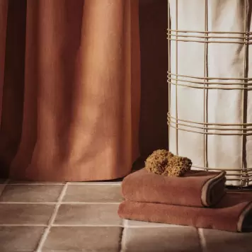 Ferm Living - Chambray Bruseforhæng, Brown Clay