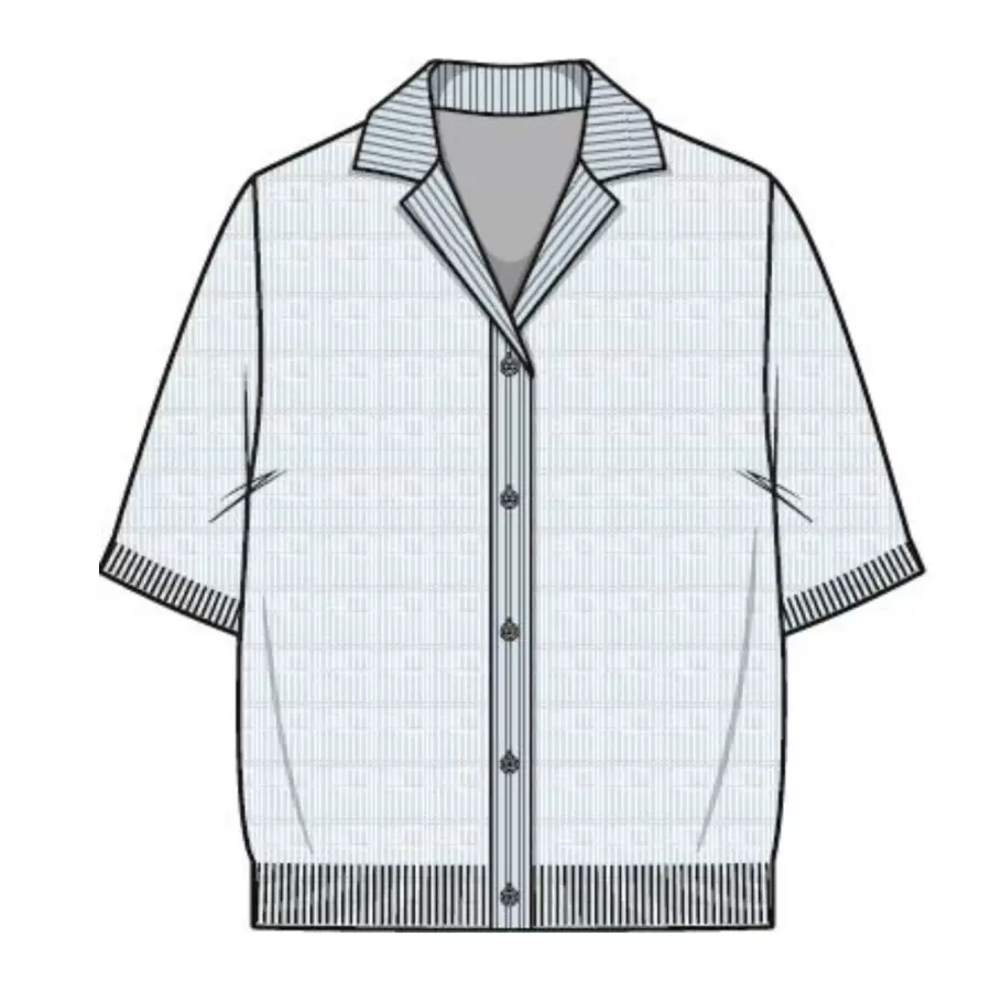 esmé studios - Nola Knit Cardigan, Pale Blue