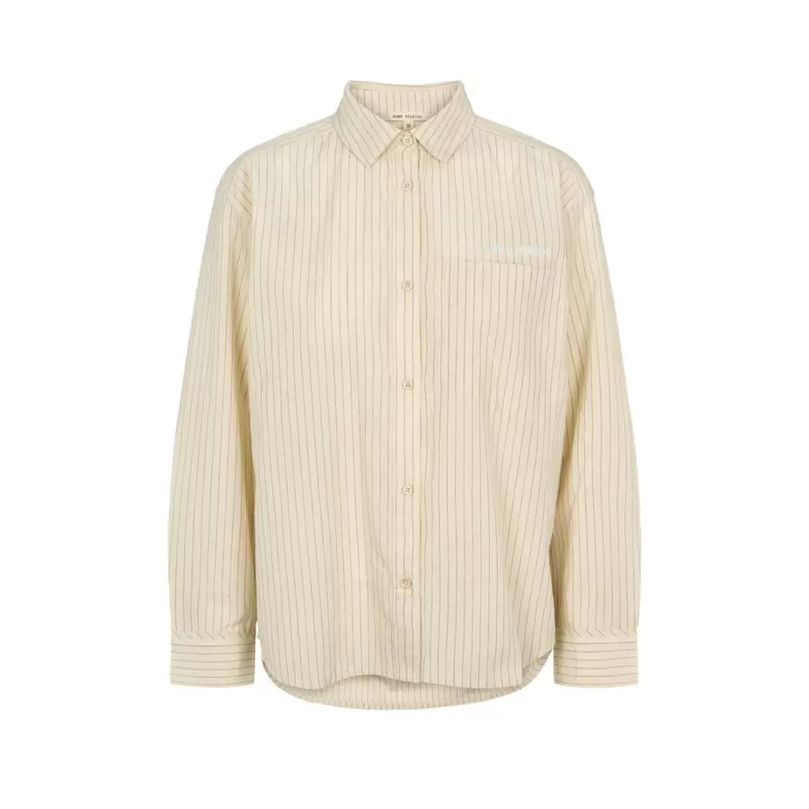 esmé studios - Willa Shirt, Buttercream stripes