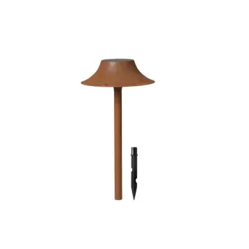 Ferm Living - Cortivo Udendørs Solcellelampe, Rust Ferm Living - Cortivo Udendørs Solcellelampe, Rust