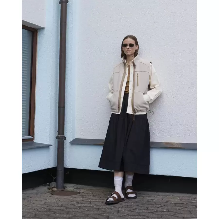 esmé studios - Sonna Nederdel, Sort GOTS