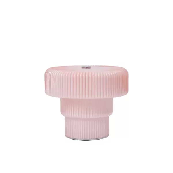 ferm LIVING - Ripple Transportabel Lampe, Soft Rose