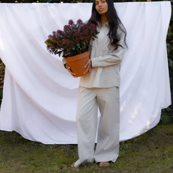 Bongusta - Sahej Langærmet Skjorte, Grey