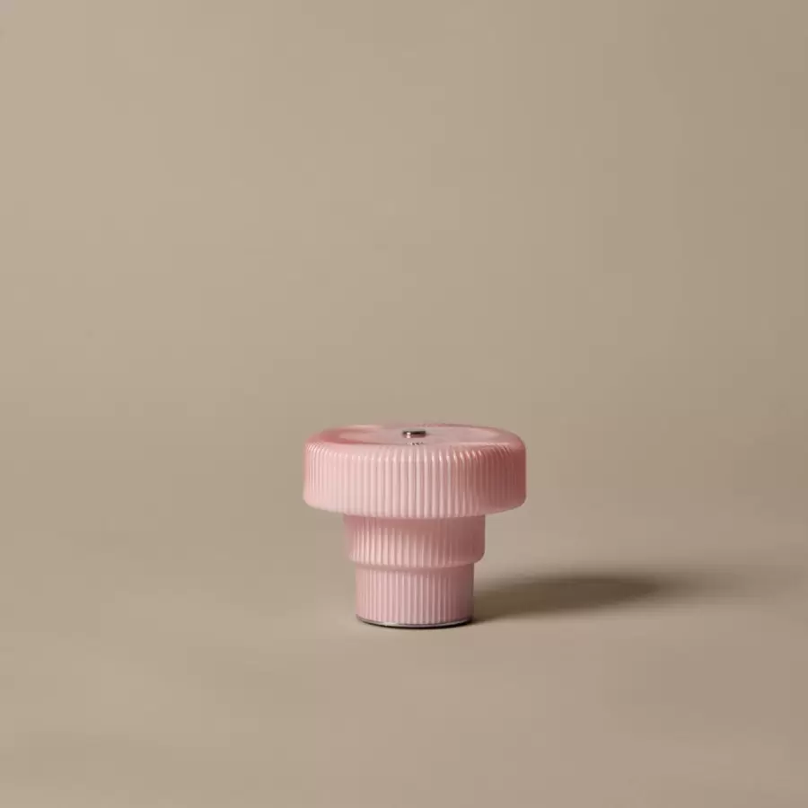 Ferm Living - Ripple Transportabel Lampe, Soft Rose