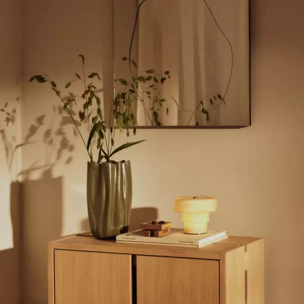 ferm LIVING - Ripple Transportabel Lampe, Oat