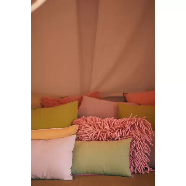 HK living - Pude Uld Rugged, Pink 45*70