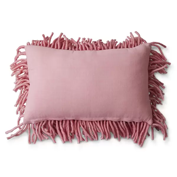 HK living - Pude Uld Rugged, Pink 45*70