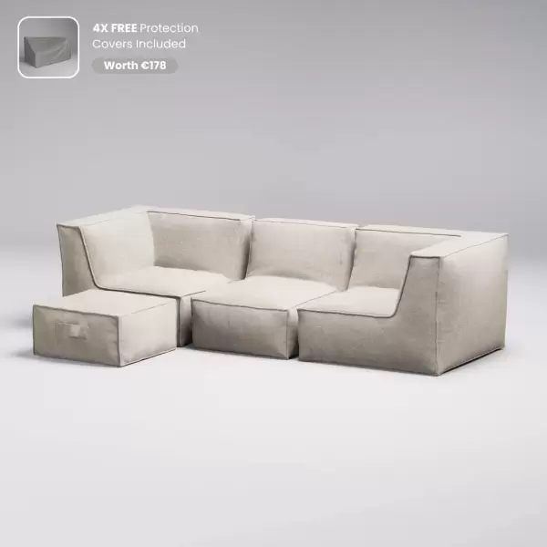 Trois Pommes Home - The Harmony Set, 4 dele