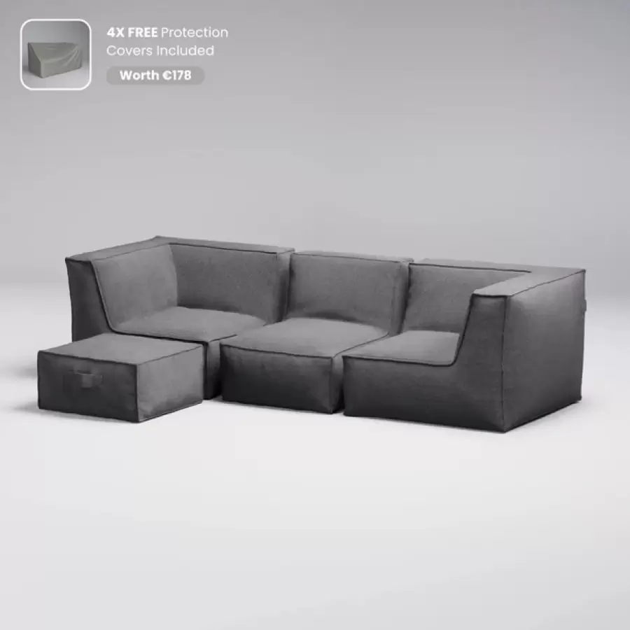 Trois Pommes Home - The Harmony Set, 4 dele