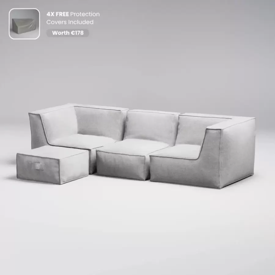 Trois Pommes Home - The Harmony - Sæt m 4 dele