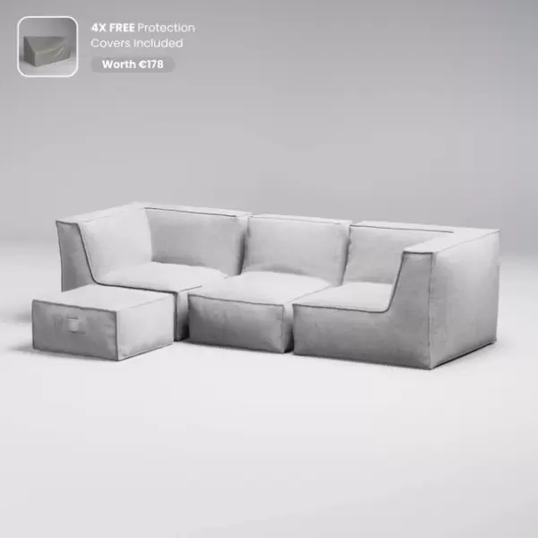 Trois Pommes Home - The Harmony Set, 4 dele