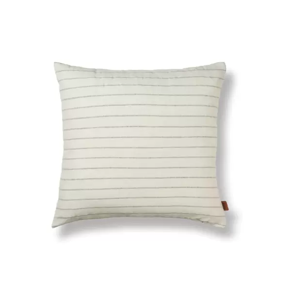 Ferm Living - Pude Grand, Off-White/Chocolate 50*50