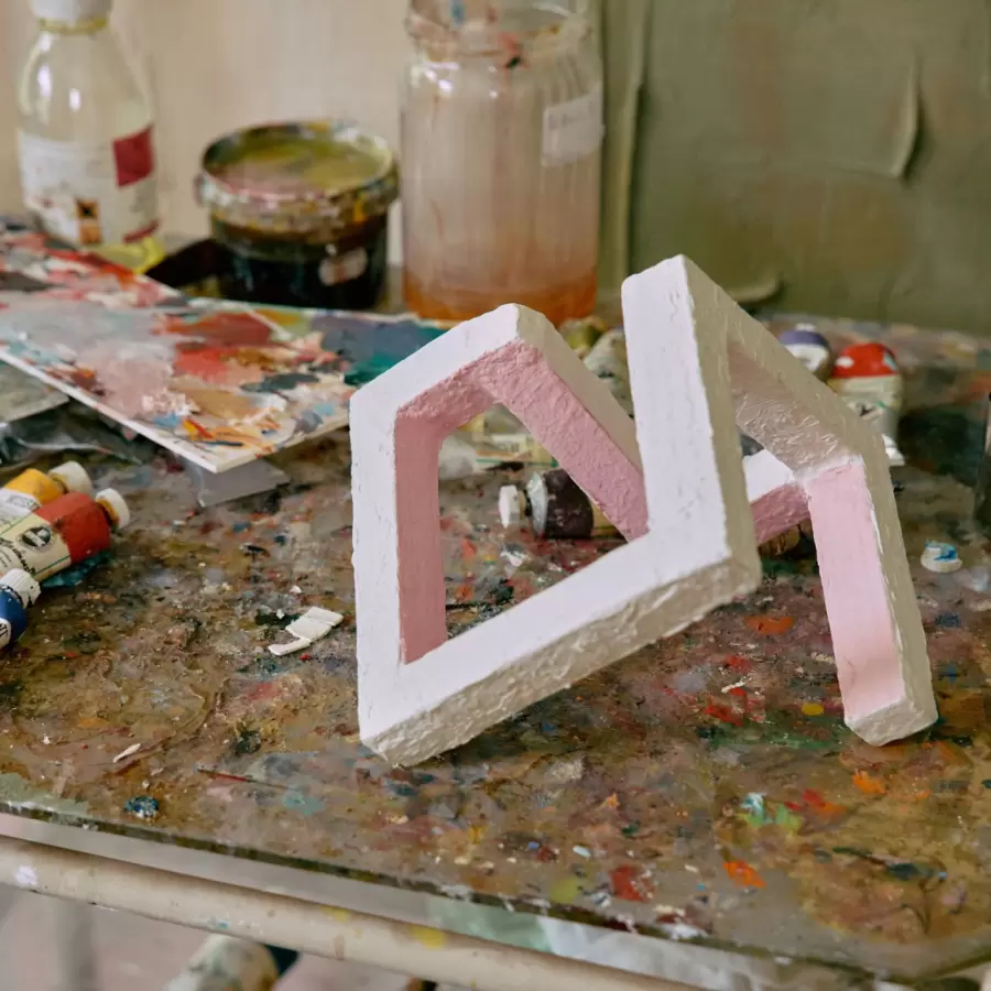 HK living - Paper Object, Angular Construction