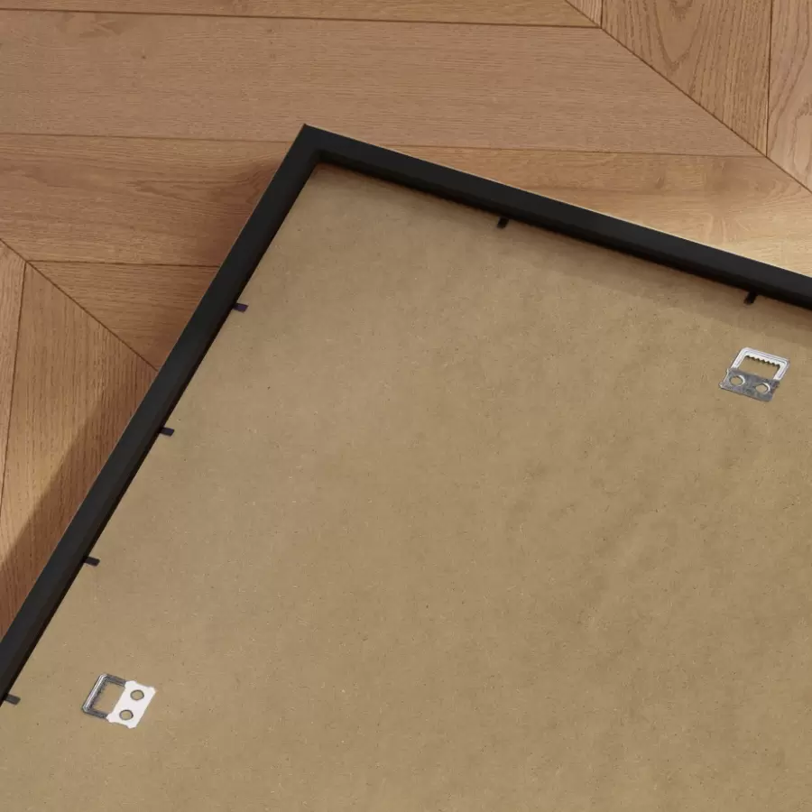 INCADO - Ramme A3 Slim Sort Træstruktur FSC