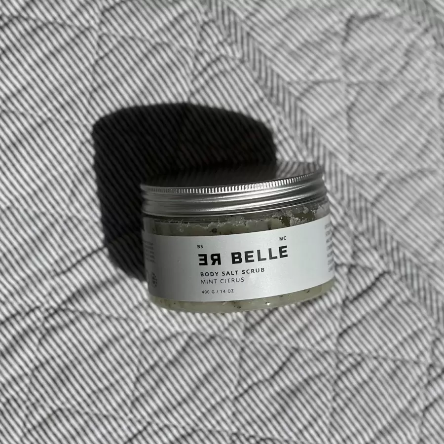 Rebelle - Body Salt Scrub, Mint 250 ml.