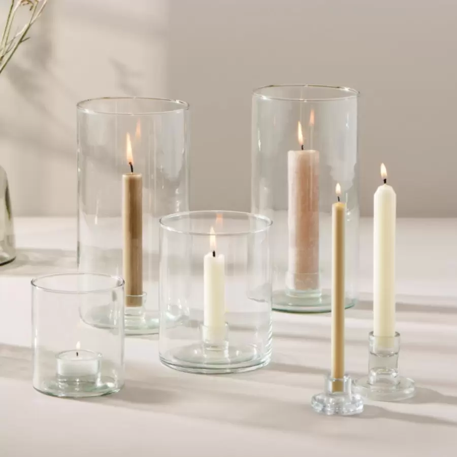 Ib Laursen - Lysglas til Kronelys, Ø:12*15