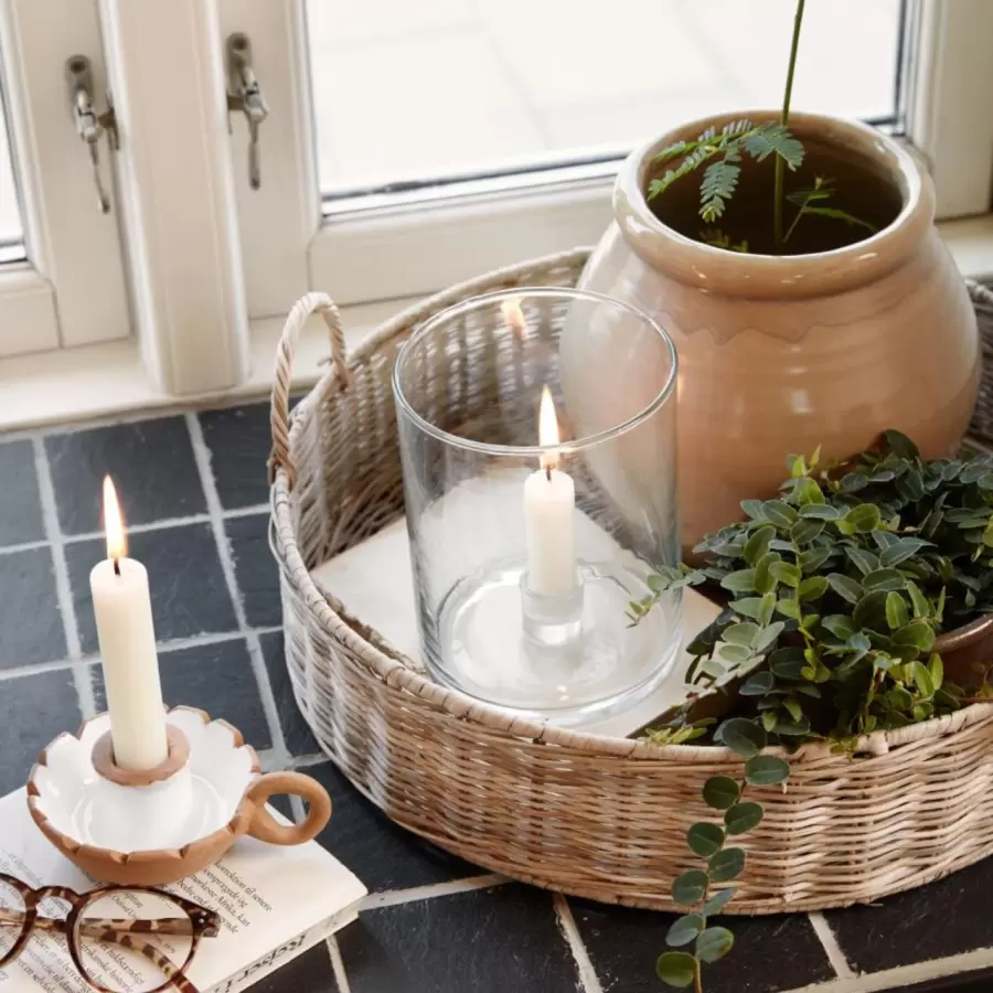 Ib Laursen - Lysglas til Kronelys, Ø:12*15