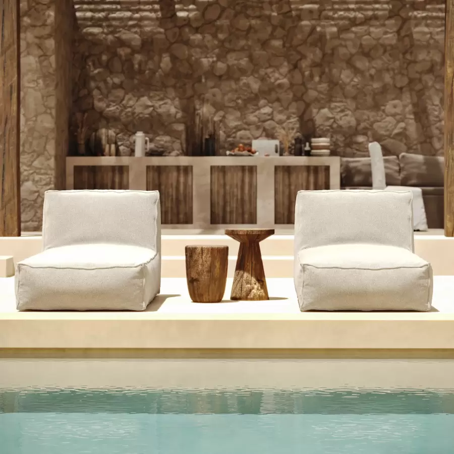 Trois Pommes Home - The Sunbed Set, 2 dele - Prisvinder!