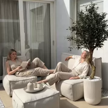 Trois Pommes Home - The Lounge Puf - Prisvinder!