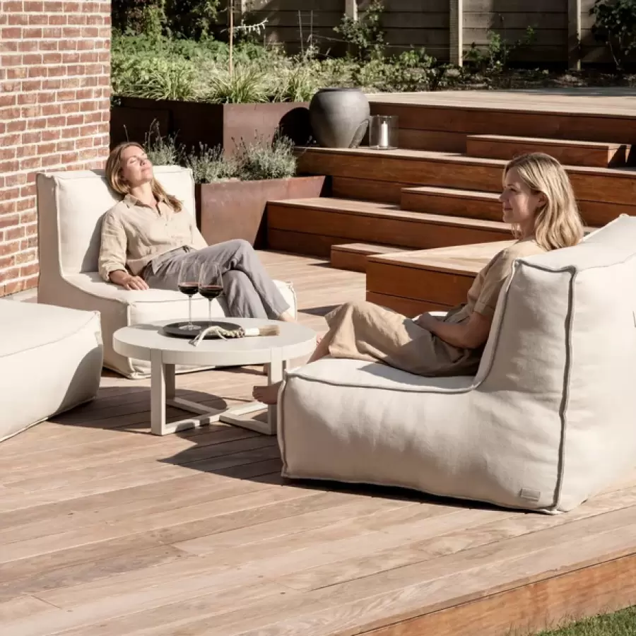 Trois Pommes Home - Lounge Havebord Beton, Ø:80*32 - vælg farve