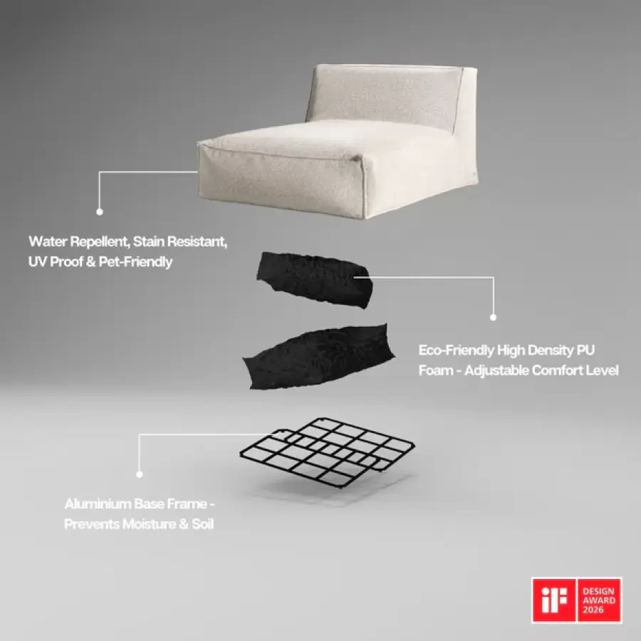 Trois Pommes Home - The Love Bed Loungemøbel - Prisvinder!