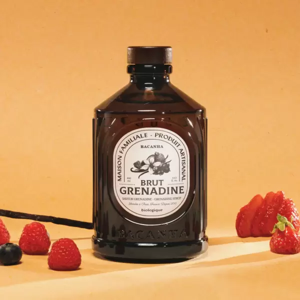 Bacanha - Organic Brut Syrup, Grenadine 400 ml