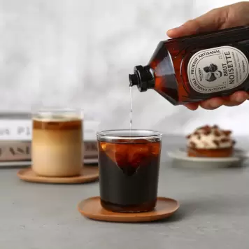 Bacanha - Organic Brut Syrup, Hazelnut 400 ml. Bacanha - Organic Brut Syrup, Hazelnut 400 ml.