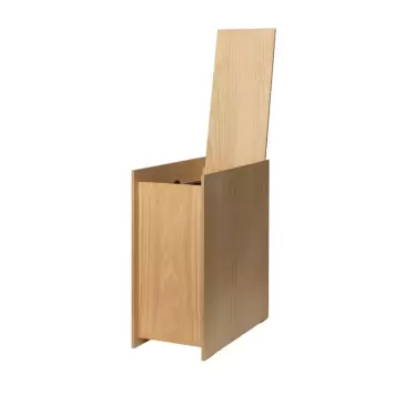 Ferm Living - Sama Wooden Bin, Oak H:50 Ferm Living - Sama Wooden Bin, Oak H:50
