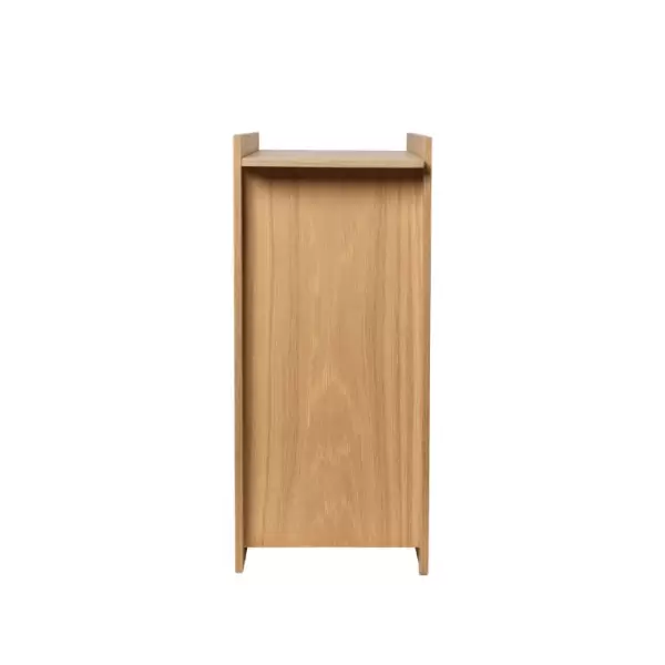 Ferm Living - Sama Wooden Bin, Oak H:50 