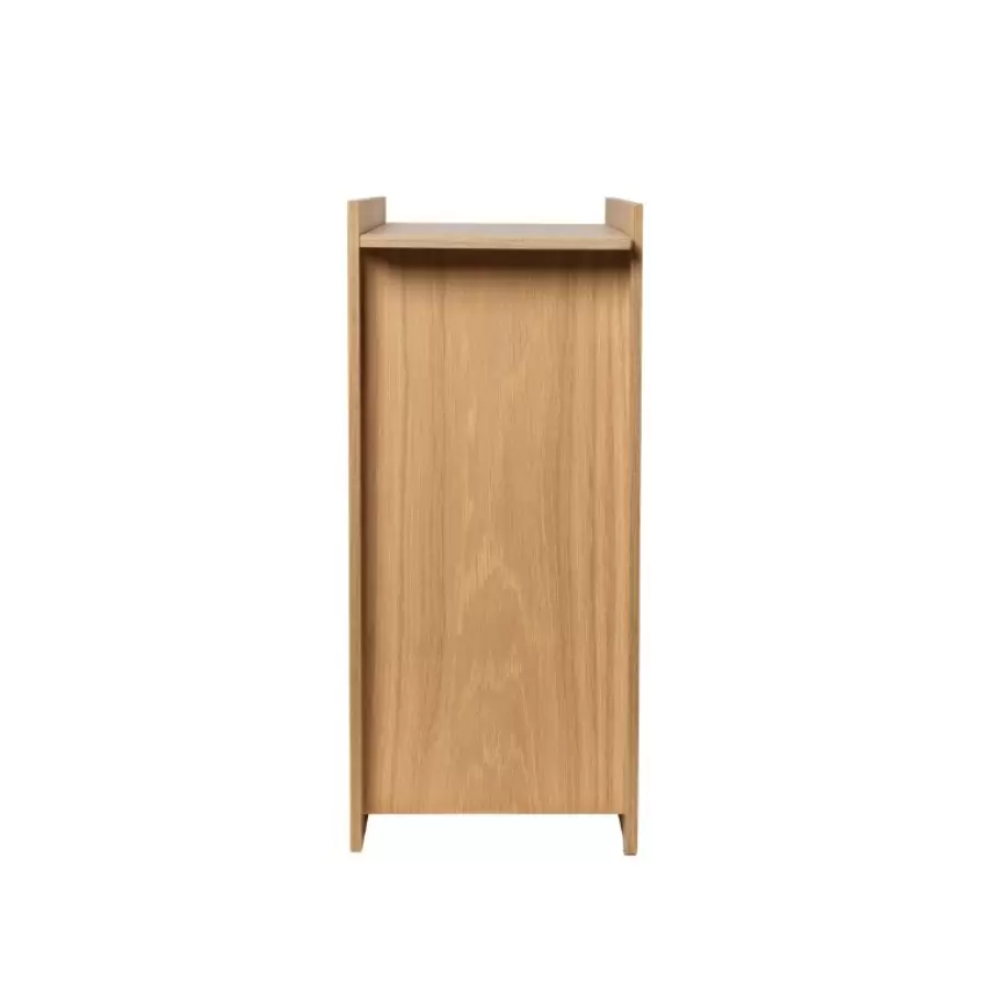Ferm Living - Sama Wooden Bin, Oak H:50 