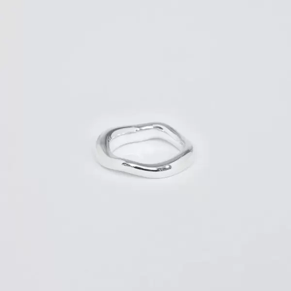 Trine Tuxen - Ring Hayden, Sølv - ridset
