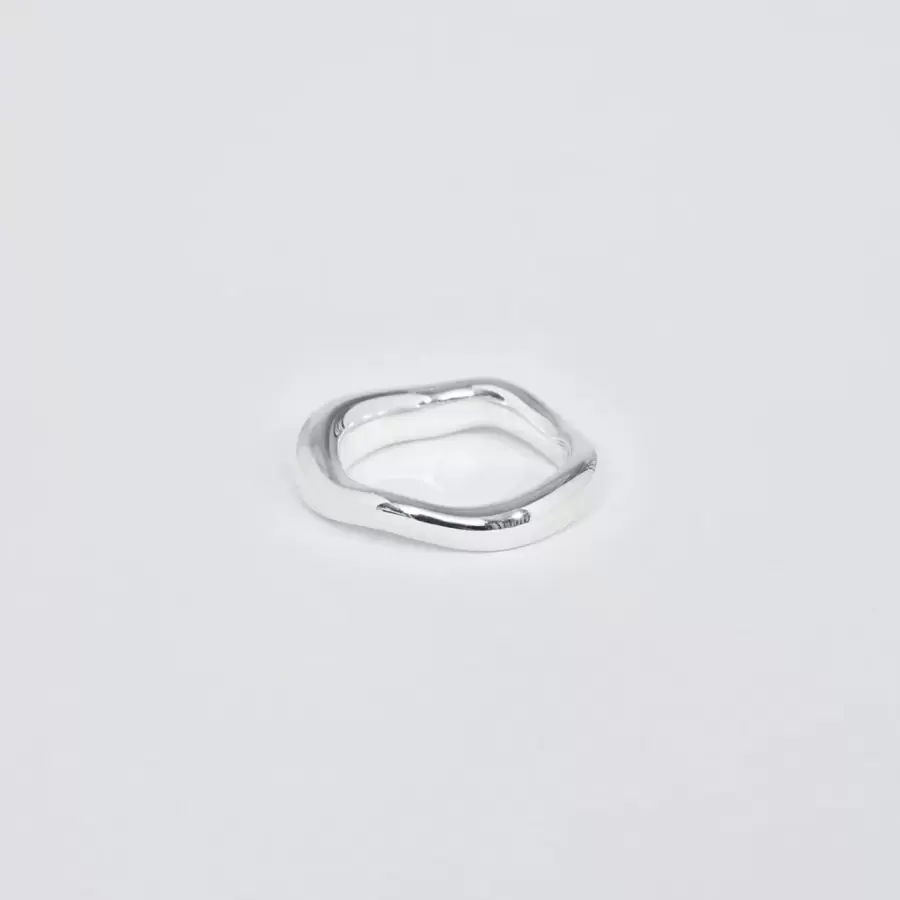 Trine Tuxen - Ring Hayden, Sølv - ridset
