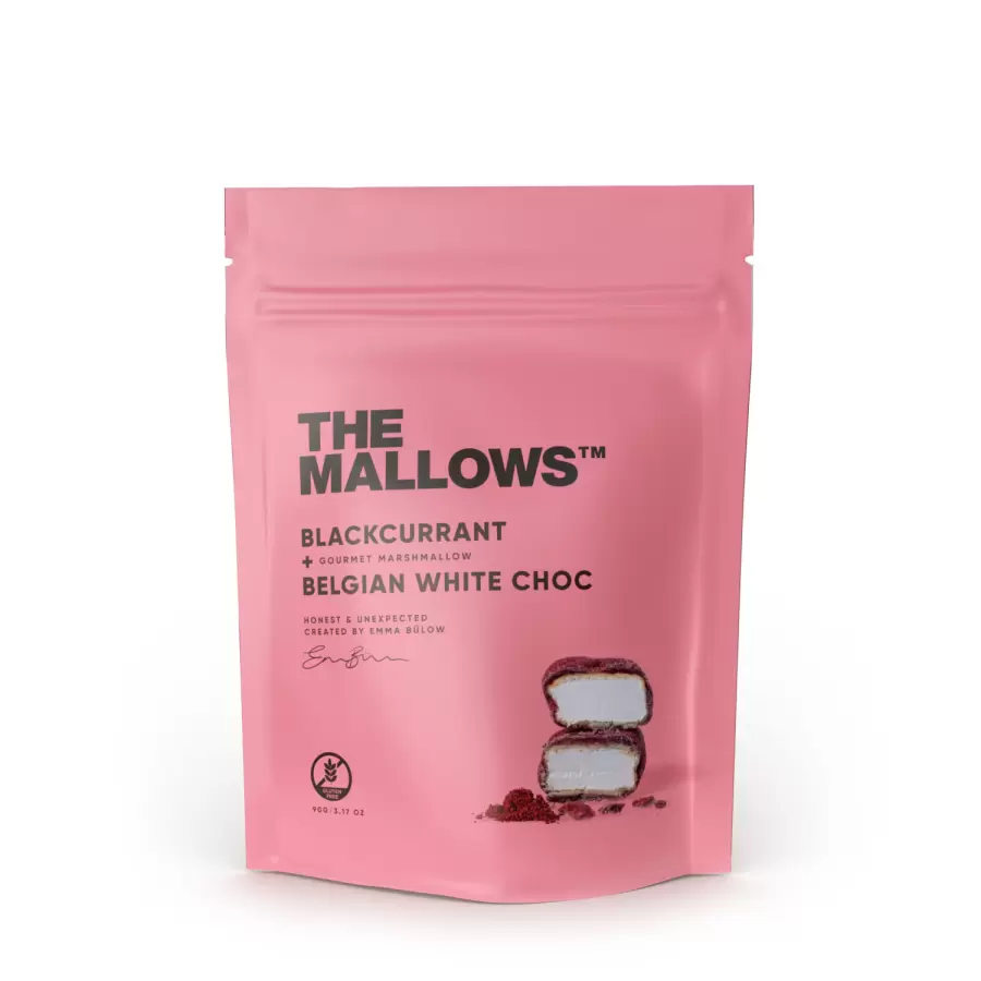 THE MALLOWS - Skumfiduser Solbær og Hvid Chokolade