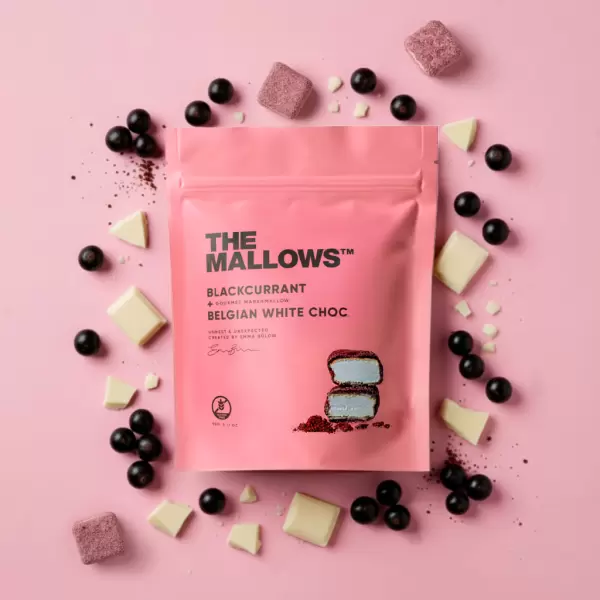 THE MALLOWS - Skumfiduser Solbær og Hvid Chokolade