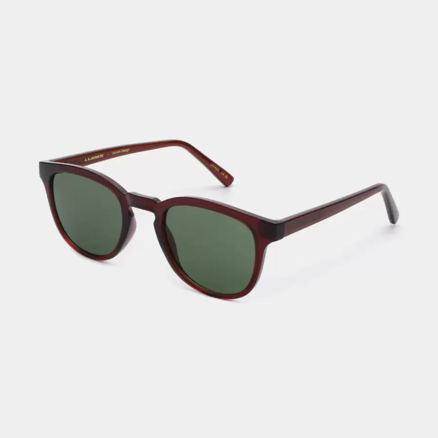 A.Kjærbede - Solbrille Bate, Brown Transparent