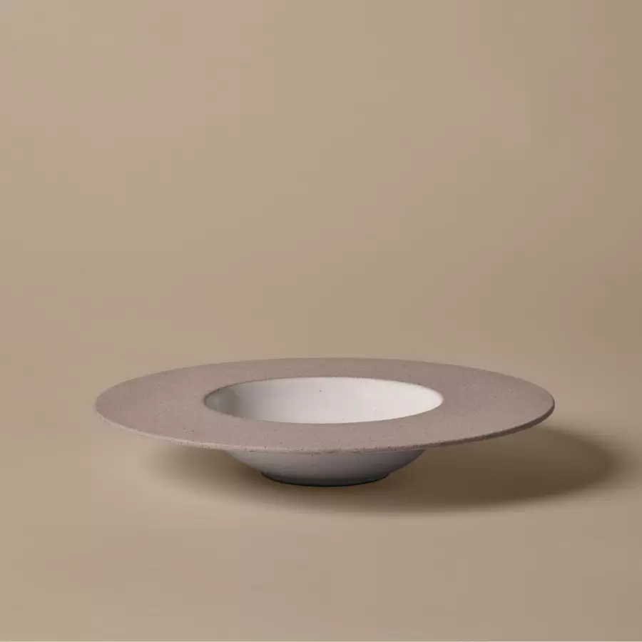 Ferm Living - Sonae Skål Ø:30 Grå/Hvid