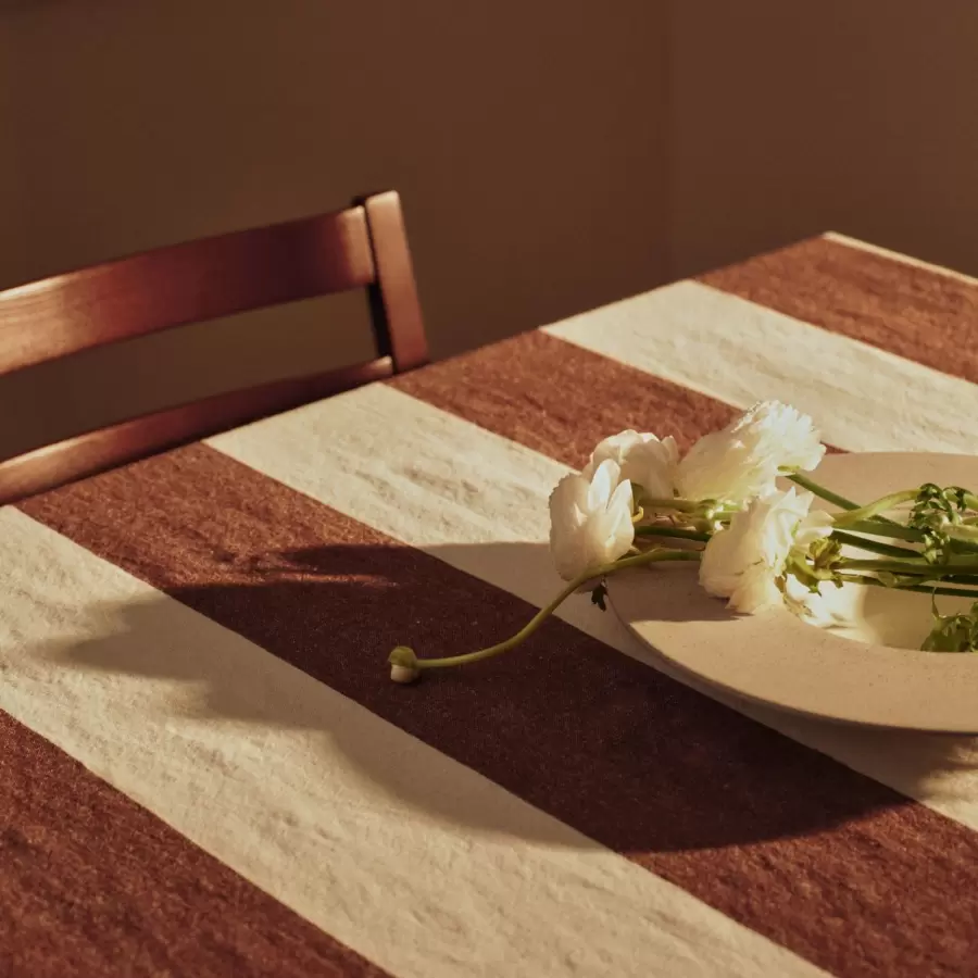 Ferm Living - Sonae Skål Ø:30 Grå/Hvid