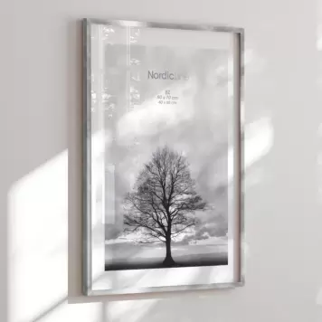 INCADO - Ramme Slim Silver med glas, 30*40 INCADO - Ramme Slim Silver med glas, 30*40