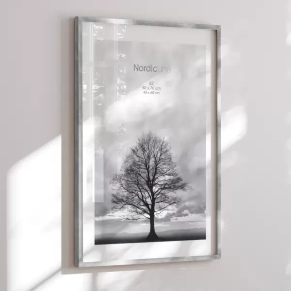INCADO - Ramme Slim Silver med glas, 30*40 INCADO - Ramme Slim Silver med glas, 30*40